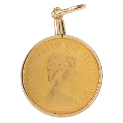 Lot 11 - THOUSAND DOLLAR HONG KONG GOLD COIN