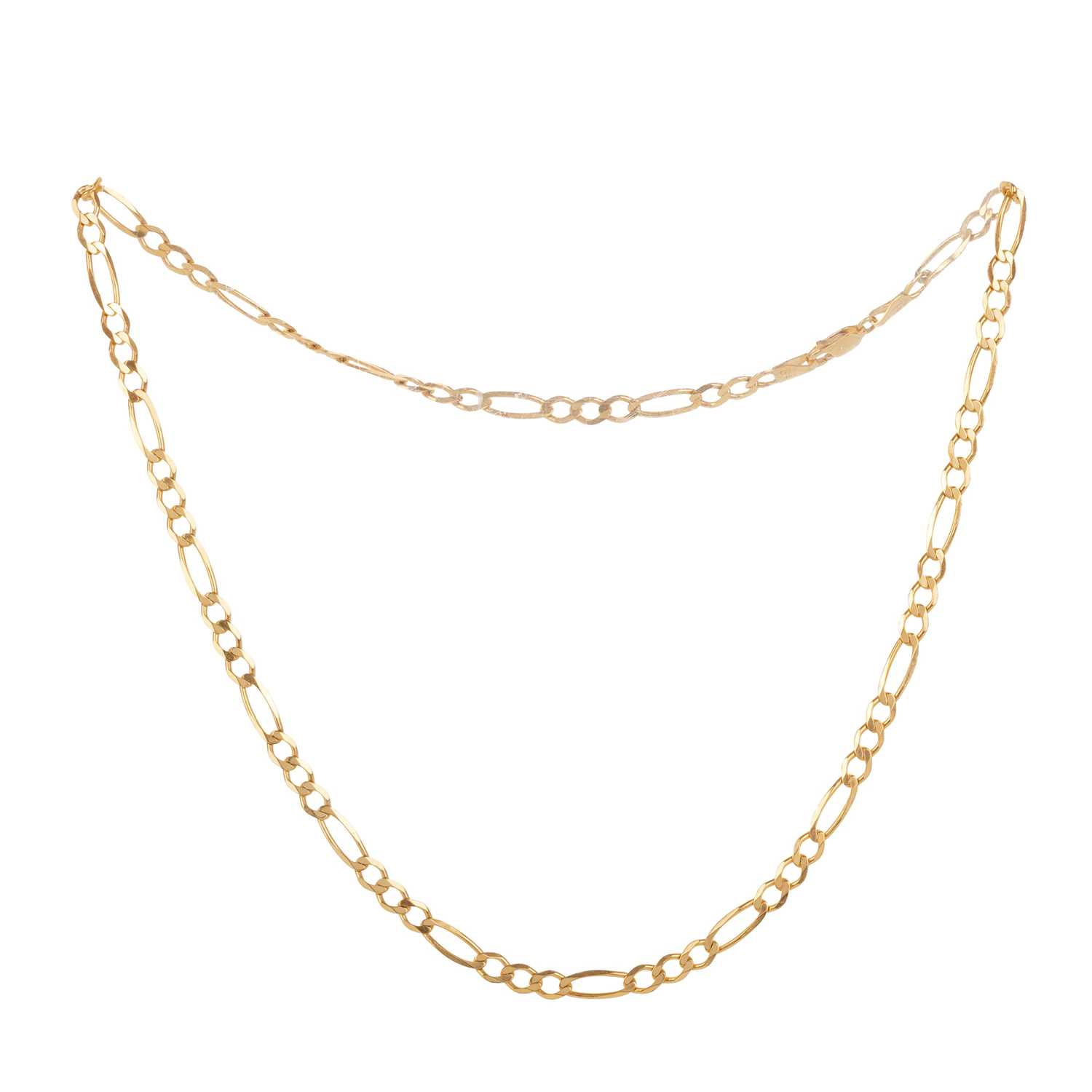 Lot 434 - GOLD NECKLACE