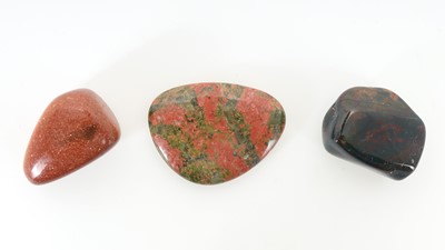 Lot 1244 - COLLECTION OF POLISHED STONES