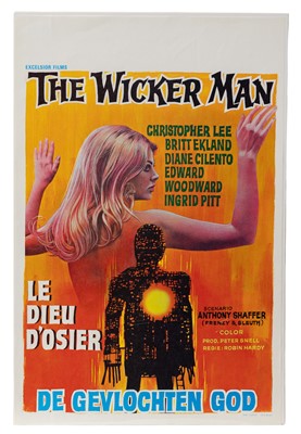 Lot 265 - THE WICKER MAN ORIGINAL BELGIAN POSTER