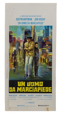 Lot 283 - MIDNIGHT COWBOY ORIGINAL ITALIAN CINEMA POSTER