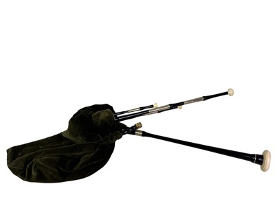 Lot 838 - SET OF SCOTTISH SMALLPIPES