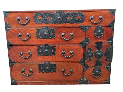 Lot 804 - JAPANESE SENDAI TANSU CHEST