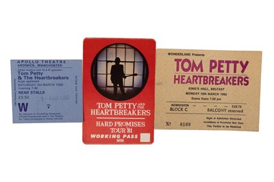 Lot 379 - TOM PETTY & THE HEARTBREAKERS -TICKETS & TOUR PASS COLLECTION