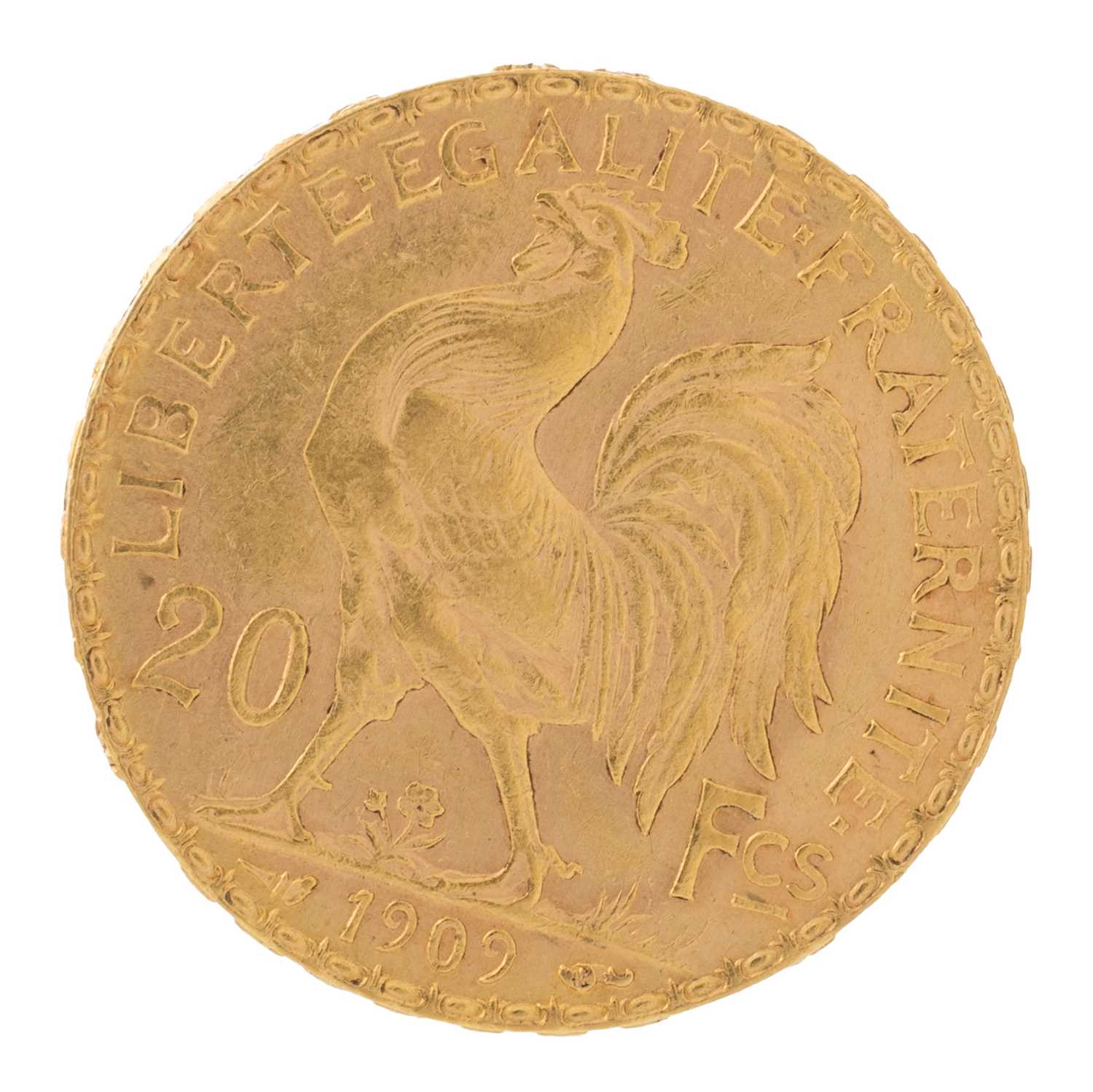 Lot 1 - FRENCH GOLD 20 FRANCS COIN