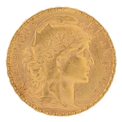 Lot 1 - FRENCH GOLD 20 FRANCS COIN