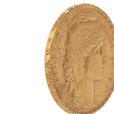 Lot 1 - FRENCH GOLD 20 FRANCS COIN