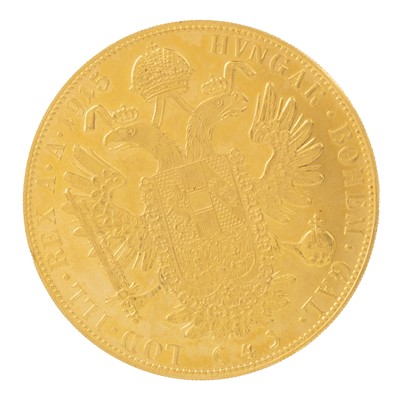 Lot 3 - AUSTRIAN FOUR DUCAT COIN