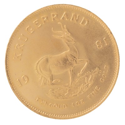 Lot 4 - SOUTH AFRICAN GOLD KRUGERRAND