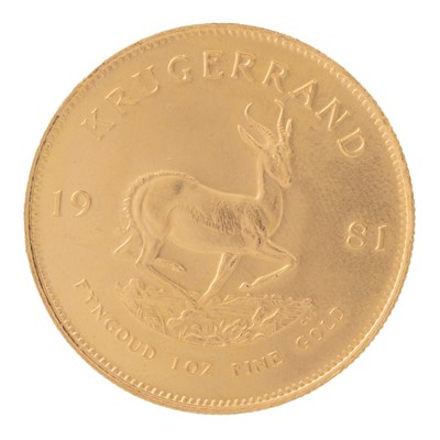 Lot 5 - SOUTH AFRICAN GOLD KRUGERRAND
