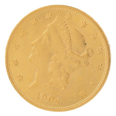Lot 12 - UNITED STATES OF AMERICA GOLD TWENTY DOLLAR COIN