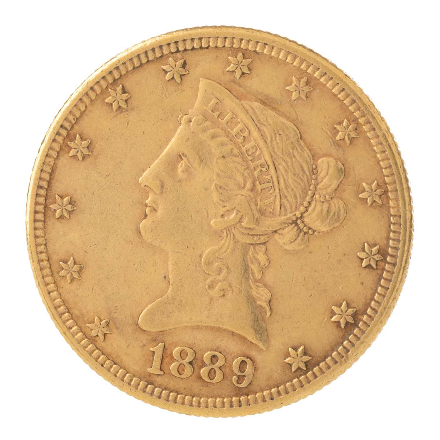 Lot 13 - UNITED STATES OF AMERICA GOLD TEN DOLLAR COIN