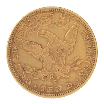 Lot 13 - UNITED STATES OF AMERICA GOLD TEN DOLLAR COIN