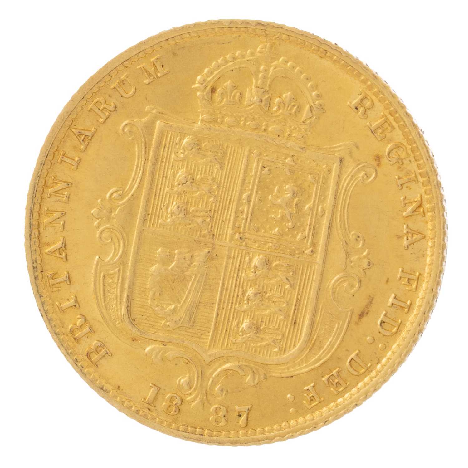 Lot 15 - VICTORIA GOLD HALF SOVEREIGN