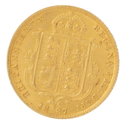 Lot 15 - VICTORIA GOLD HALF SOVEREIGN