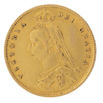 Lot 17 - VICTORIA GOLD HALF SOVEREIGN