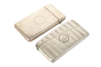 Lot 75 - EDWARD VII SILVER VESTA CASE