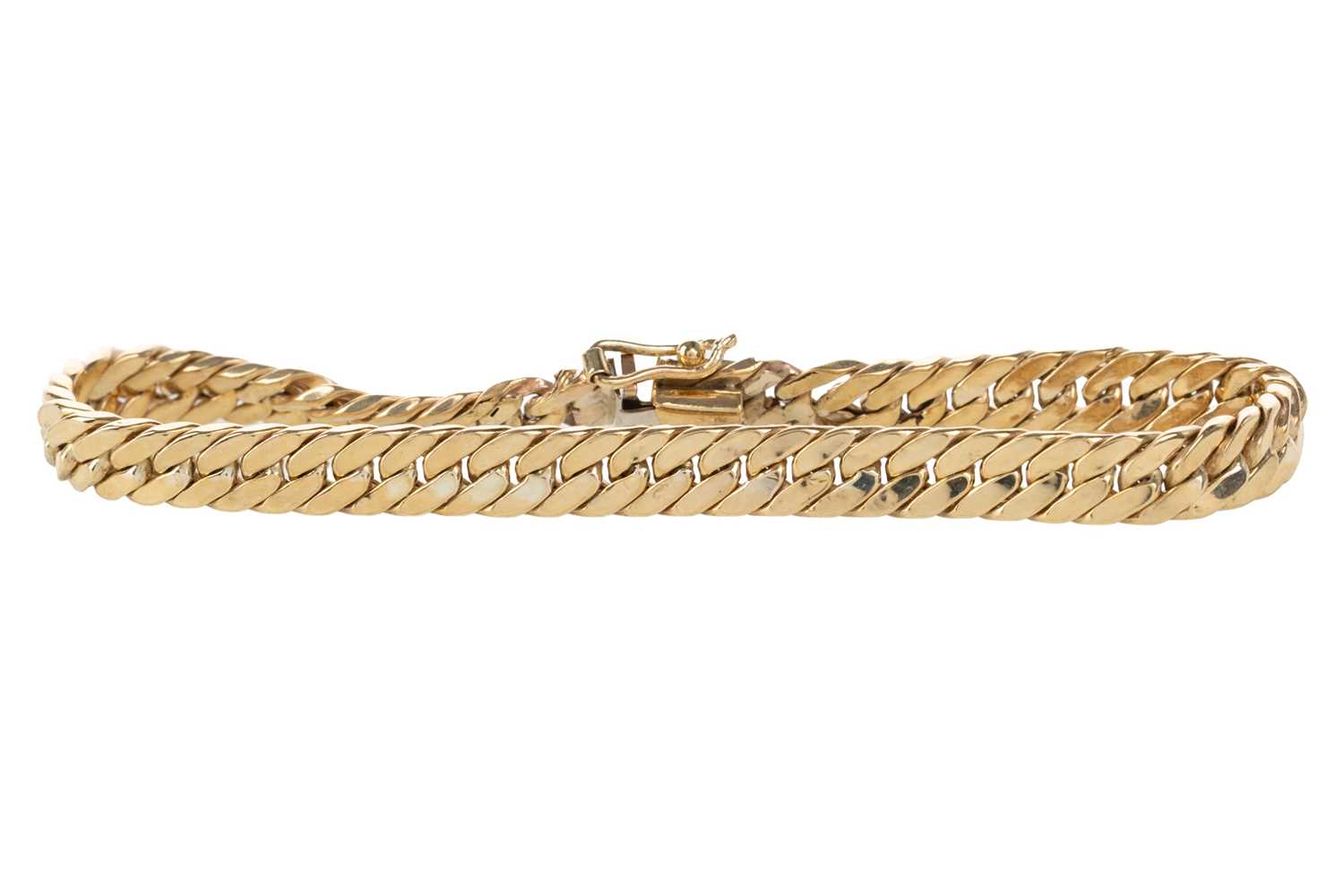 Lot 463 - GOLD BRACELET