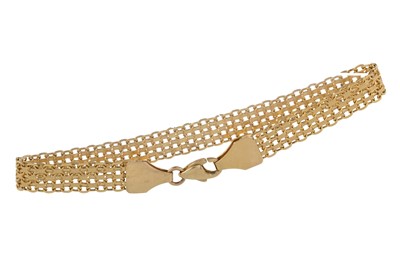 Lot 467 - ITALIAN GOLD BRACELET