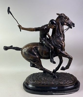 Lot 1259 - SPELTER FIGURE