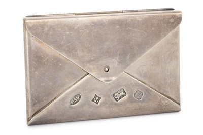 Lot 78 - ELIZABETH II SILVER STAMP CASE