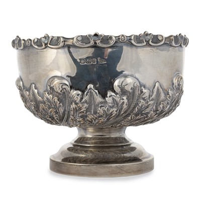 Lot 79 - VICTORIA SILVER CENTRE BOWL