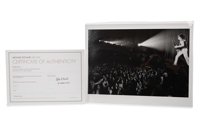 Lot 425 - MARC BOLAN/T-REX- 1/50 PRINT PERFORMING GLASGOW APOLLO