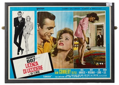Lot 301 - JAMES BOND “DR. NO” ORIGINAL ITALIAN FILM POSTERS