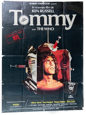 Lot 221 - THE WHO-TOMMY-ORIGINAL FRENCH GRANDE AFFICHE FILM POSTER