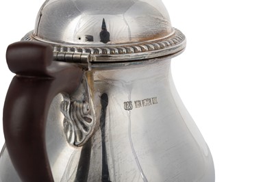 Lot 80 - ELIZABETH II SILVER TEA SERVICE