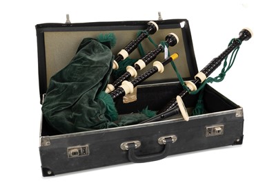 Lot 844 - KINTAIL SET OF BAGPIPES