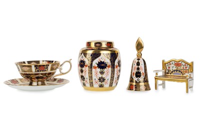 Lot 1332 - ROYAL CROWN DERBY CUP AND SAUCER