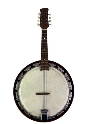 Lot 848 - EIGHT STRING BANJO UKUELE