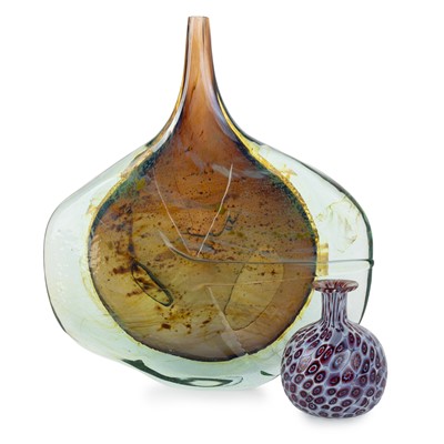 Lot 1335 - MDINA GLASS FISH VASE