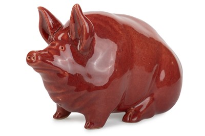 Lot 1338 - WEMYSS POTTERY PIG