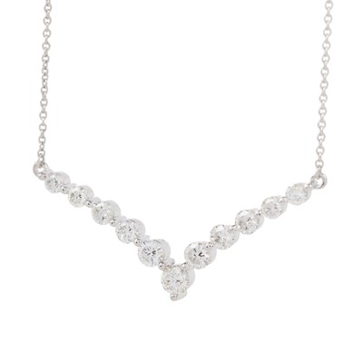 Lot 506 - DIAMOND NECKLET