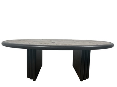 Lot 1347 - PAUL KINGMA BRUTALIST COFFEE TABLE