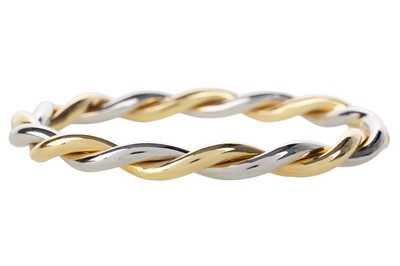 Lot 508 - GOLD TWIST BANGLE