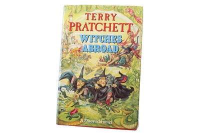 Lot 314 - TERRY PRATCHETT, SIGNED COPY OF 'WITCHES ABROAD'