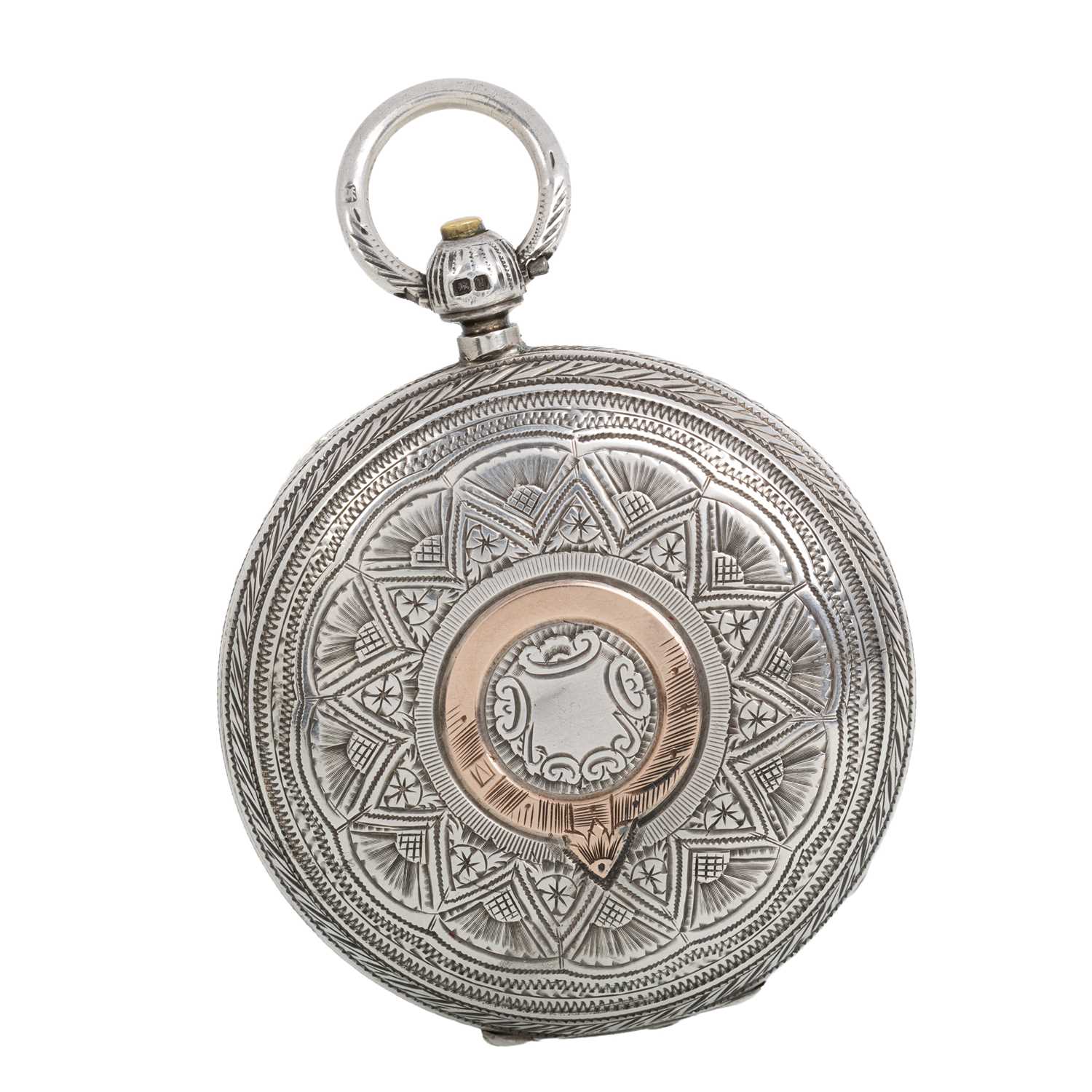 Lot 817 - JOHN FORREST SILVER POCKET WATCH