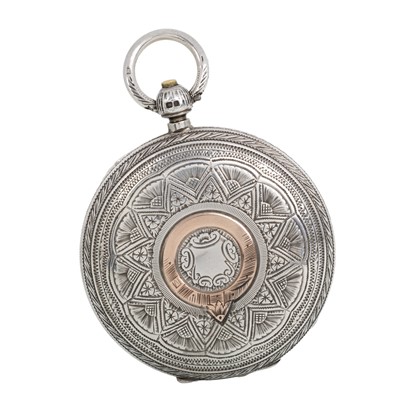 Lot 817 - JOHN FORREST SILVER POCKET WATCH