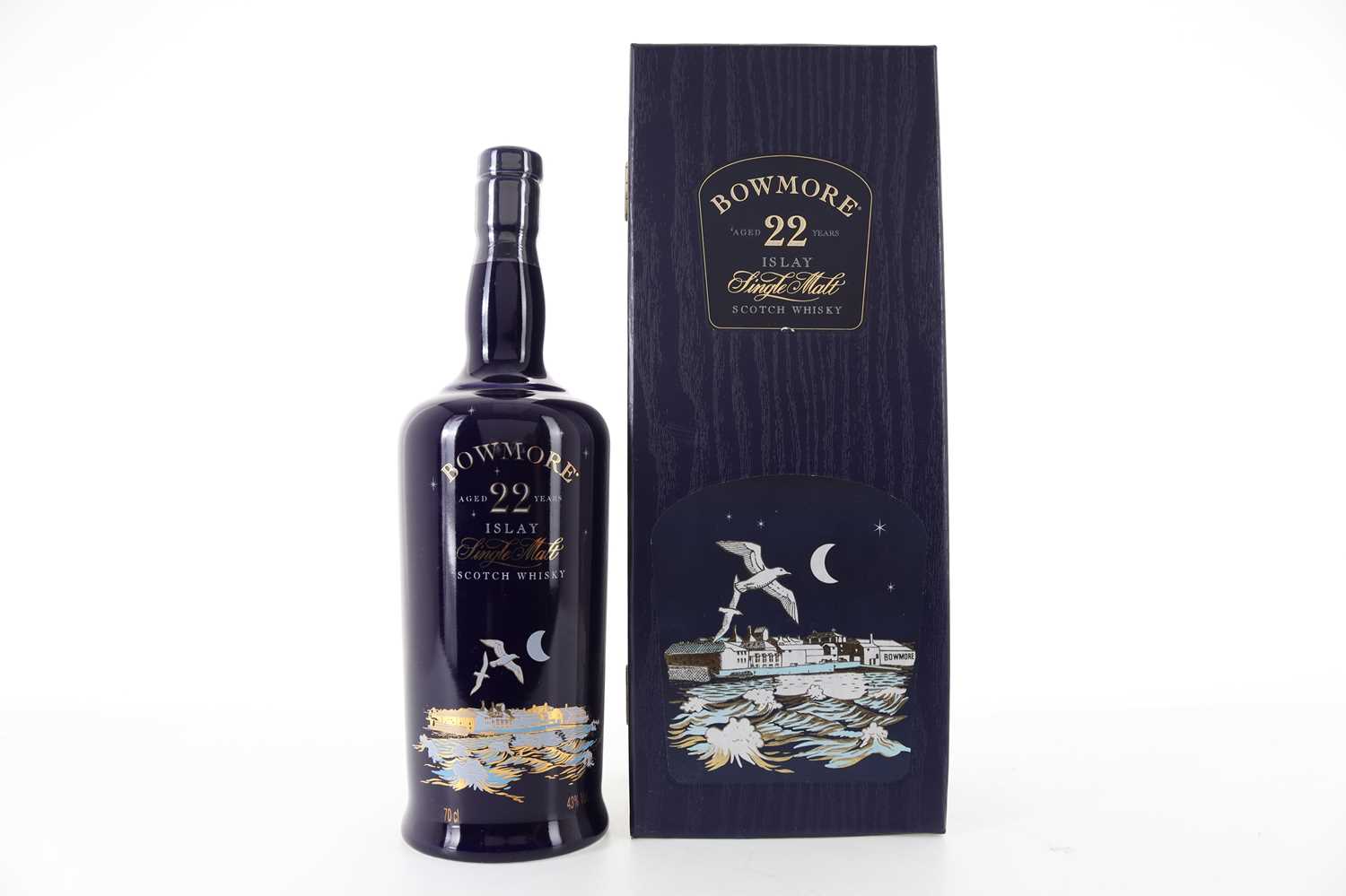 Lot BOWMORE 22 YEAR OLD THE GULLS