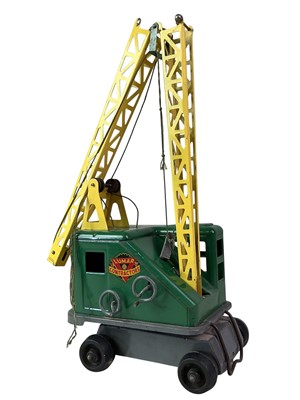 Lot 214 - MARX TOYS TIN CRANE MODEL