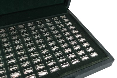 Lot 35 - ELIZABETH II SILVER INGOT COLLECTION