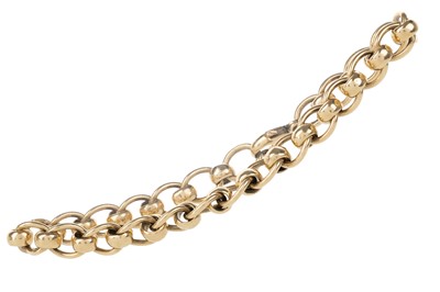 Lot 568 - GOLD BRACELET