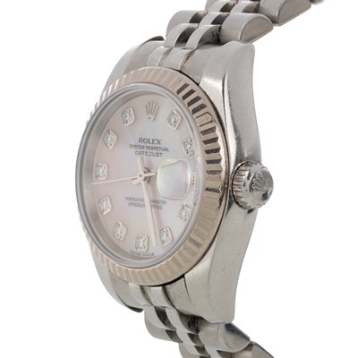 Lot 823 - ROLEX OYSTER PERPETUAL DATEJUST