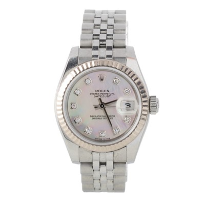 Lot 823 - ROLEX OYSTER PERPETUAL DATEJUST