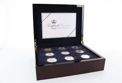 Lot 41 - THE ROYAL MINT, 2006 'ELIZABETH II EIGHTIETH BIRTHDAY' SILVER PROOF COIN COLLECTION