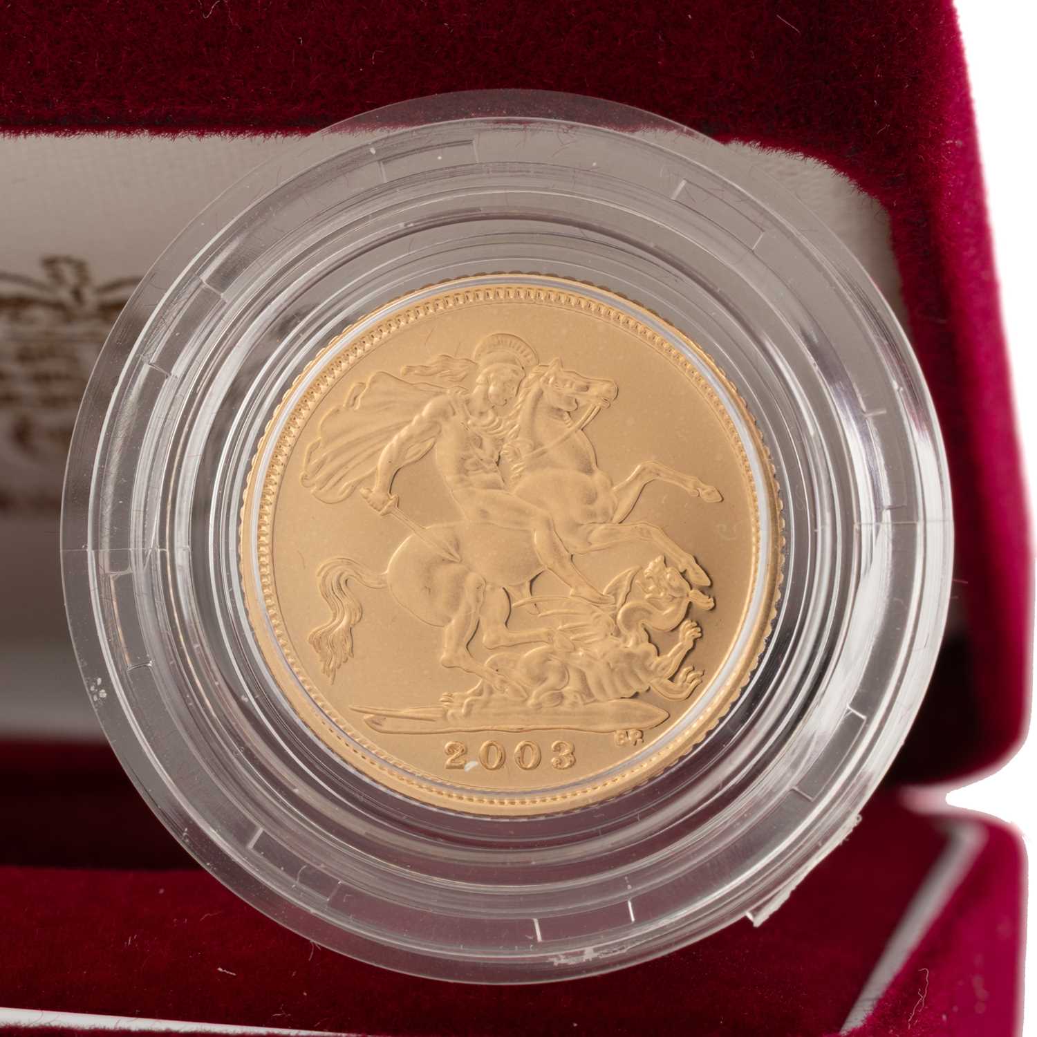 Lot 42 - ELIZABETH II GOLD PROOF HALF SOVEREIGN