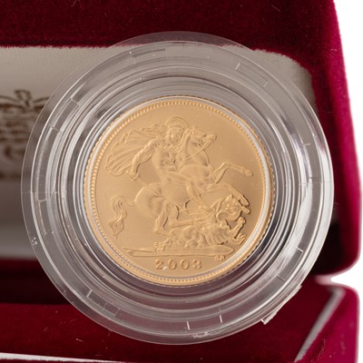 Lot 42 - ELIZABETH II GOLD PROOF HALF SOVEREIGN